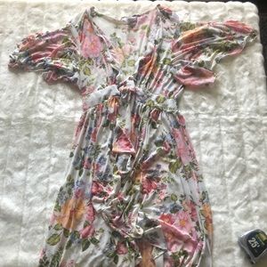 Floral Kimono (L.I.F.E love is for eternity) size XL